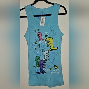 Boys DINO DOODLE Tank Top NWT